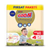 Goon Premium Soft 4 Numara Süper Yumuşak Külot Bebek Bezi 70 Adet