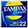 Tampax Compak Regular Aplikatörlü Tamponlar 22 Adet