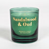 Rakle Yeşil Sandalwood &amp; Oud Kokulu Mum 120 gr