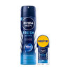 Nivea Men Fresh Active Erkek Deodorant Sprey 150 ml + Mini Roll-on