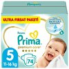 Prima Bebek Bezi Premium Care 5 Beden 74 Adet Junior Paket