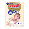 Goon Premium Soft 1 Numara Süper Yumuşak Bant Bebek Bezi 50 Adet (Yenidoğan)