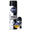 Nivea Men Black &amp; White Invisible Erkek Deodorant Sprey 150 ml + Roll-on 25 ml