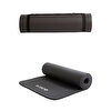 Delta Siyah Konfor Zemin 10 mm Taşıma Askılı Pilates Minderi (Yoga Matı)