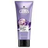 Gliss Blonde Perfector Turunculaşma Karşıtı Onarıcı 2'si 1 Arada Mor Maske - Peptit ve Yaban Mersini Özü ile 200 ml