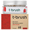 T-Brush Çilek Aromalı Diş Macunu Tableti - Florürsüz