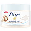 Dove Vücut Peelingi Macademia Fındığı &amp; Pirinç Sütü 225 ml