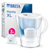 Brita Marella XL 3 Filtreli Su Arıtma Sürahisi - Beyaz 3,5 L