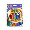 Carioca Renk Değiştiren Sihirli Keçeli Boya Kalemi (9 Renk +1 Renk Değiştirici Beyaz Kalem)