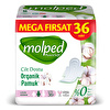 Molped Pure &amp; Soft Mega Paket Uzun Hijyenik Ped 36'lı