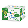Uni Baby Soft Clean Organik Pamuk Özlü &amp; Organik Zeytinyağlı Islak Mendil 12 x 52'li