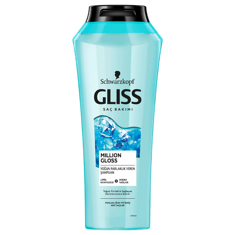 Gliss Million Gloss Yoğun Parlaklık Veren Şampuan - Lipid Kompleksi ve ...